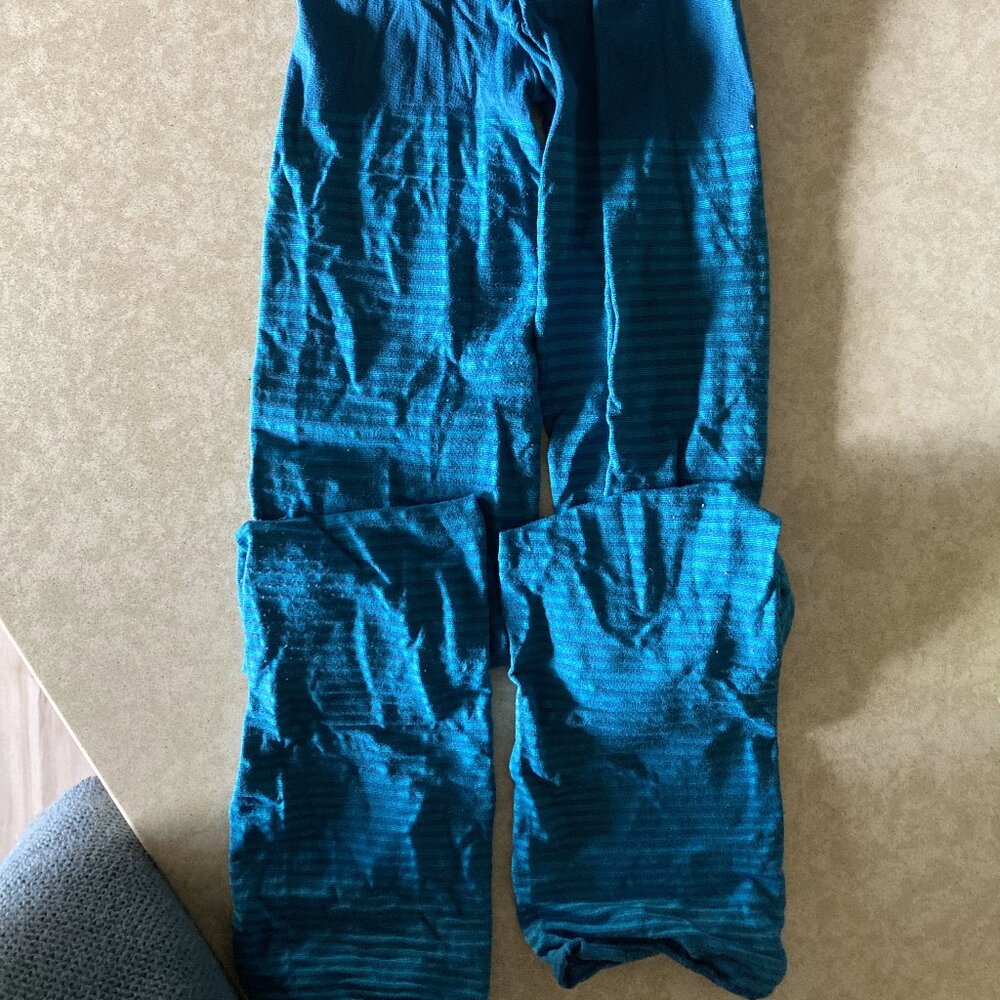 Blue striped tights - Gudrun Sjoden